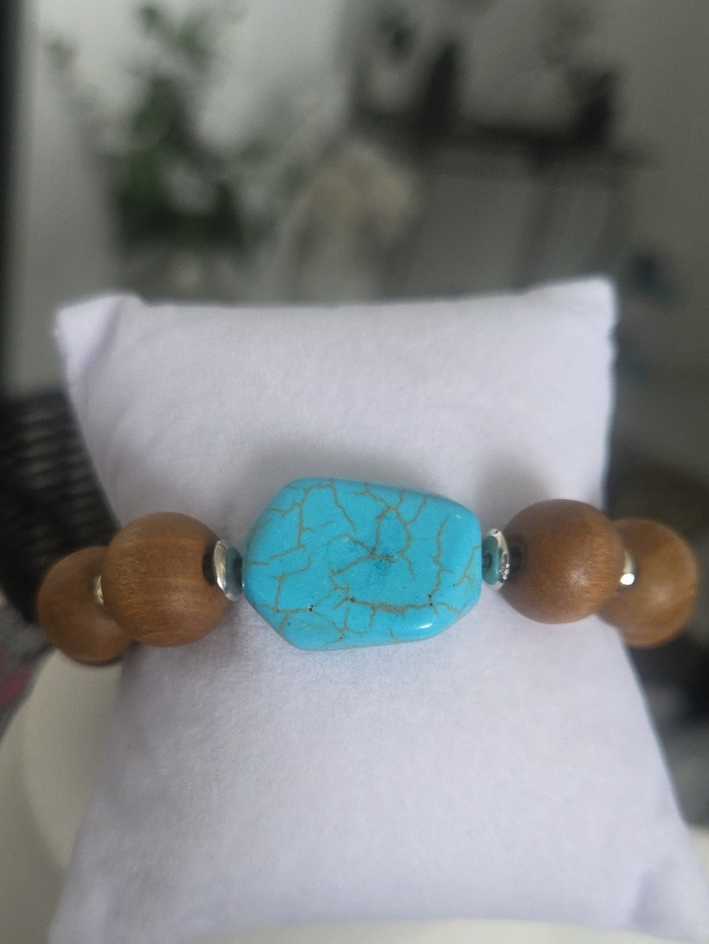 Paparazzi Abunduntly Artisan Blue Bracelet NWT